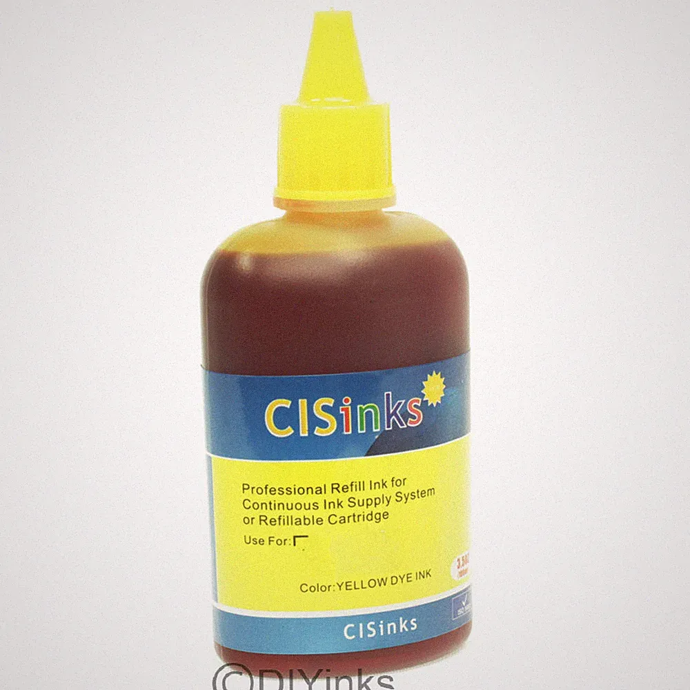 Bulk INK Refill Bottles alternative for Artisan 50 Yellow CIS