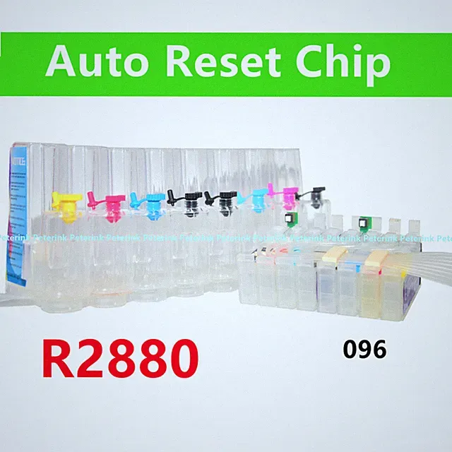 Refillable Empty Cis ciss ink system for Stylus R2880 Printer T096 96 cartridge
